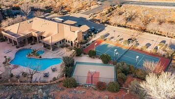 Façade de l’hébergement