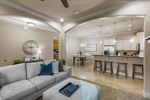 Luxury-Apartment, 2 Schlafzimmer | Esszimmer