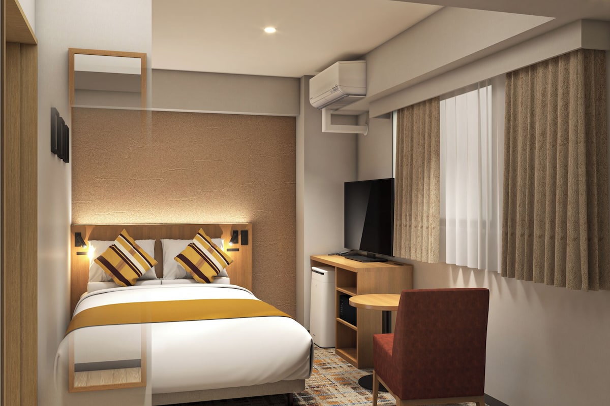 Chambre Double, 1 grand lit 1 place | Wi-Fi gratuit, draps fournis