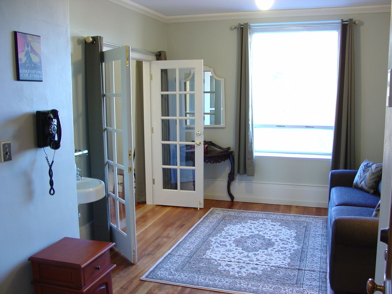 suite, 1 king bed with sofa bed (w/ marble shower) | premium bedding, individually decorated, individually furnished