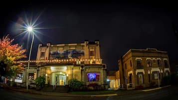 Front of property – evening/night