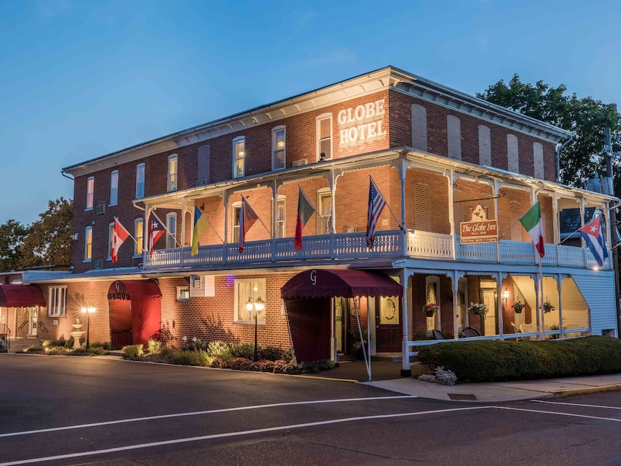 Façade de l’hébergement - soirée/nuit