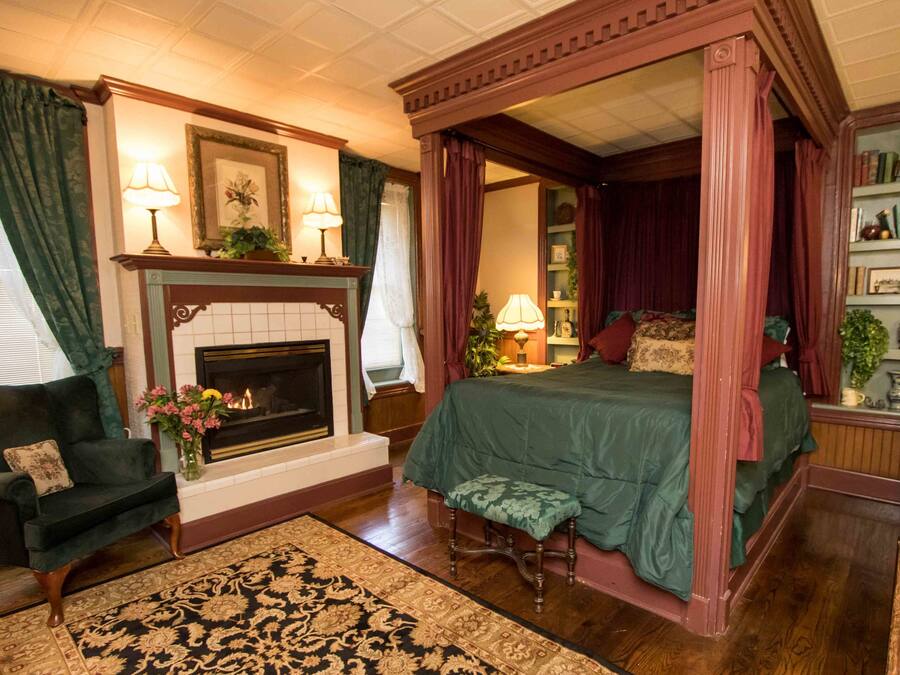 Down duvets, pillow-top beds, individually decorated