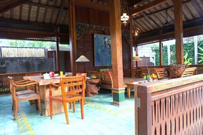 Villa, 3 Bedrooms, Private Pool | In-room dining