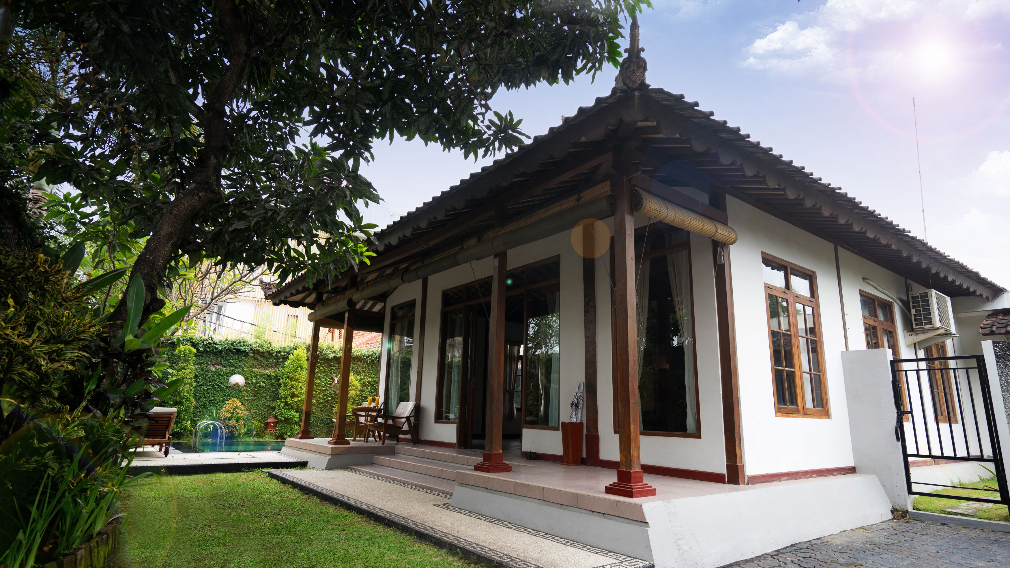 Villa, 2 Bedrooms, Private Pool | In-room safe, individually decorated, individually furnished, desk