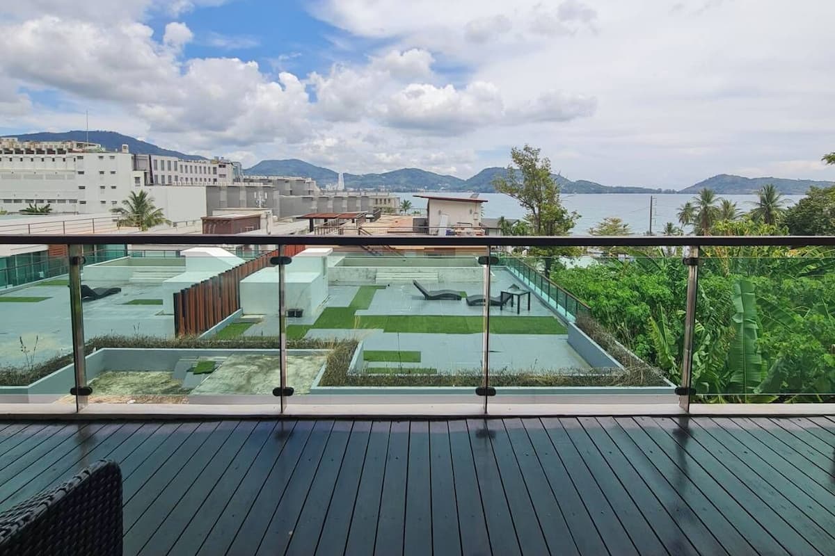 Standard Room, 2 Bedrooms, Sea View | Terrace/patio