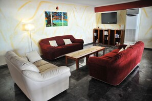 Sala de estar en el lobby