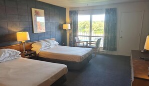 Classic Room, 2 Double Beds, Canal View | Hypo-allergenic bedding, individually decorated, individually furnished