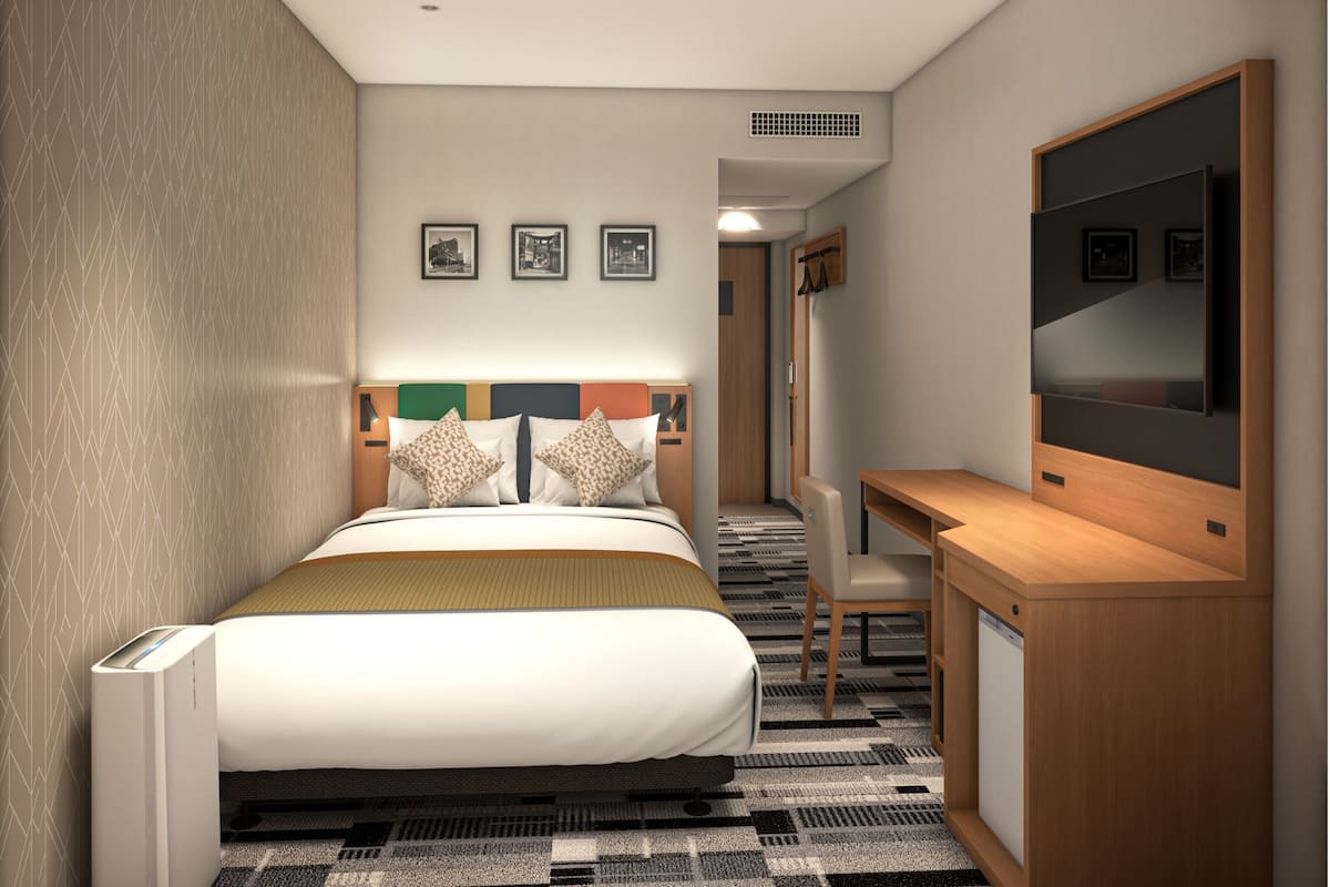 Superior Double Room, Non Smoking | 1 bilik tidur, peti besi dalam bilik, meja, Wi-fi percuma