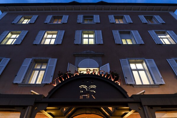 Fassade der Unterkunft