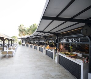 6 restaurants, lunch, dinner served; international cuisine - Turquoise Hotel - All Inclusive (Manavgat)