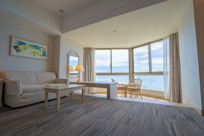 Superior Room, Non Smoking, Ocean View (Taga Tower) | In-room safe, desk, blackout drapes, iron/ironing board - Grandvrio Resort Saipan (Saipan)