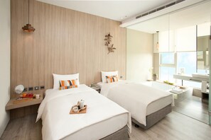 Schallisolierte Zimmer, kostenloses WLAN, Bettwäsche