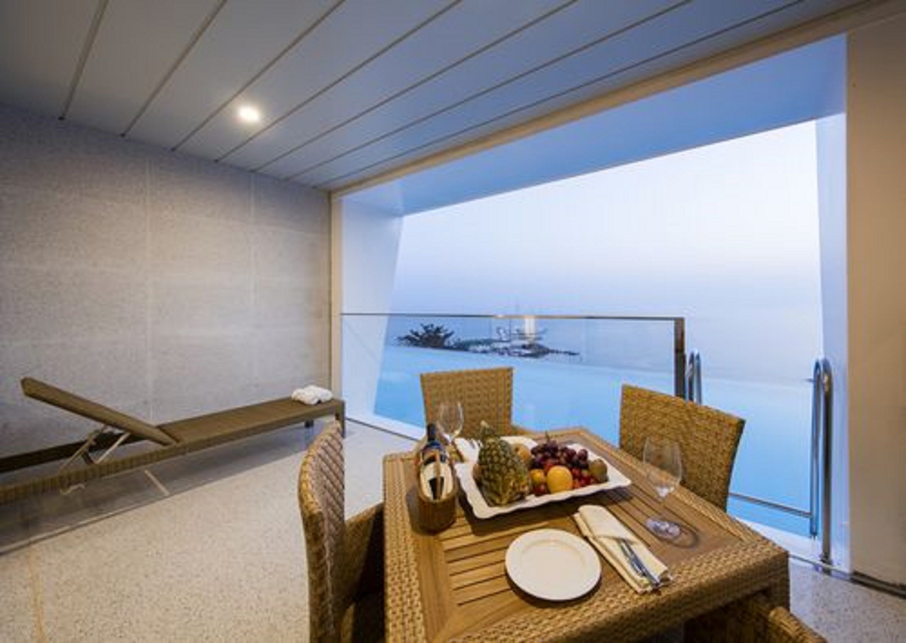 (beach cruise) pool villa terrace twin | view from room