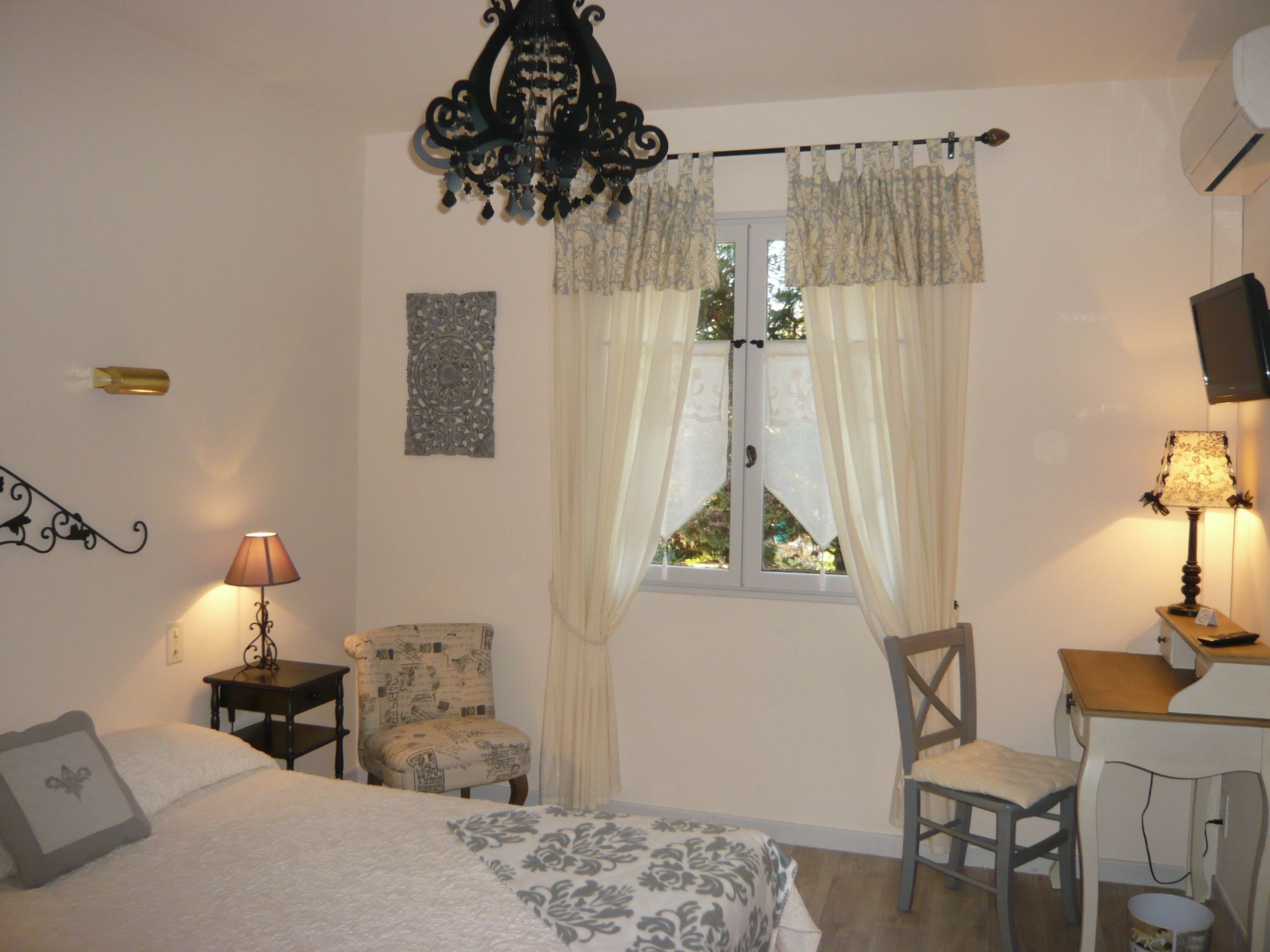 superior double room | in-room safe, individually decorated, desk, blackout curtains