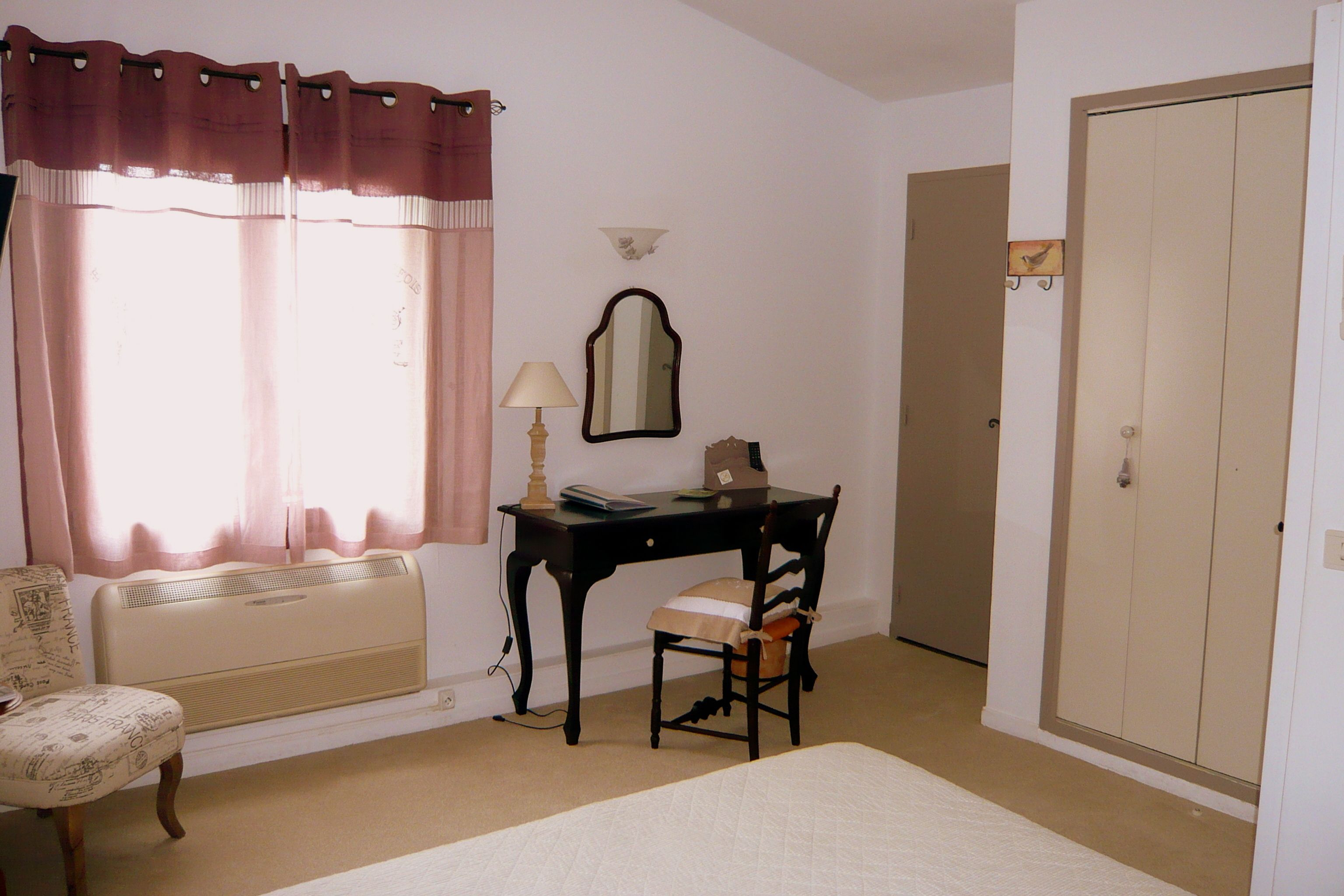 superior double room | in-room safe, individually decorated, desk, blackout curtains