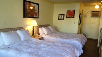 Classic Room, 2 Queen Beds | Free WiFi, bed sheets