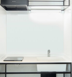 Refrigerador, microondas