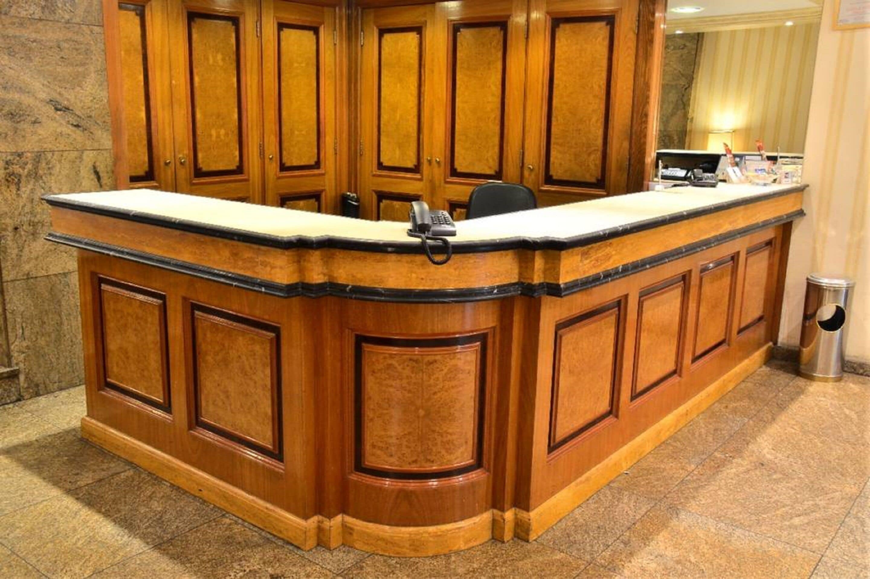 check-in/check-out kiosk