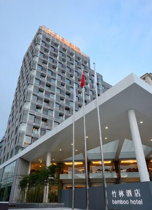 Façade de l’hébergement