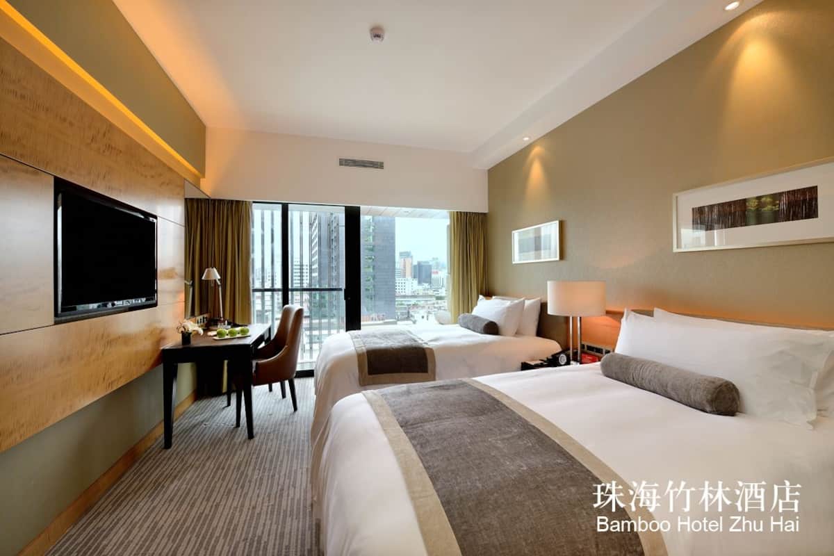 Minibar, in-room safe, desk, blackout curtains