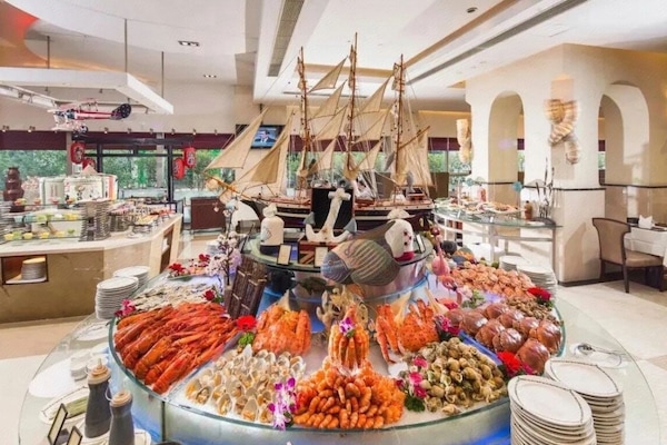 TĂ€gliches FrĂŒhstĂŒcksbuffet (50 CNY pro Person)