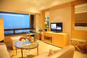 Executive-Zimmer | Wohnzimmer | Flachbildfernseher