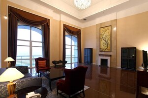 Lobby sitting area