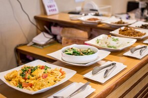 Frukostbuffé varje dag (CNY 68 per person)