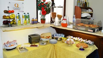 Colazione a buffet inclusa, servita tutte le mattine
