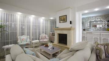 Sala de estar en el lobby