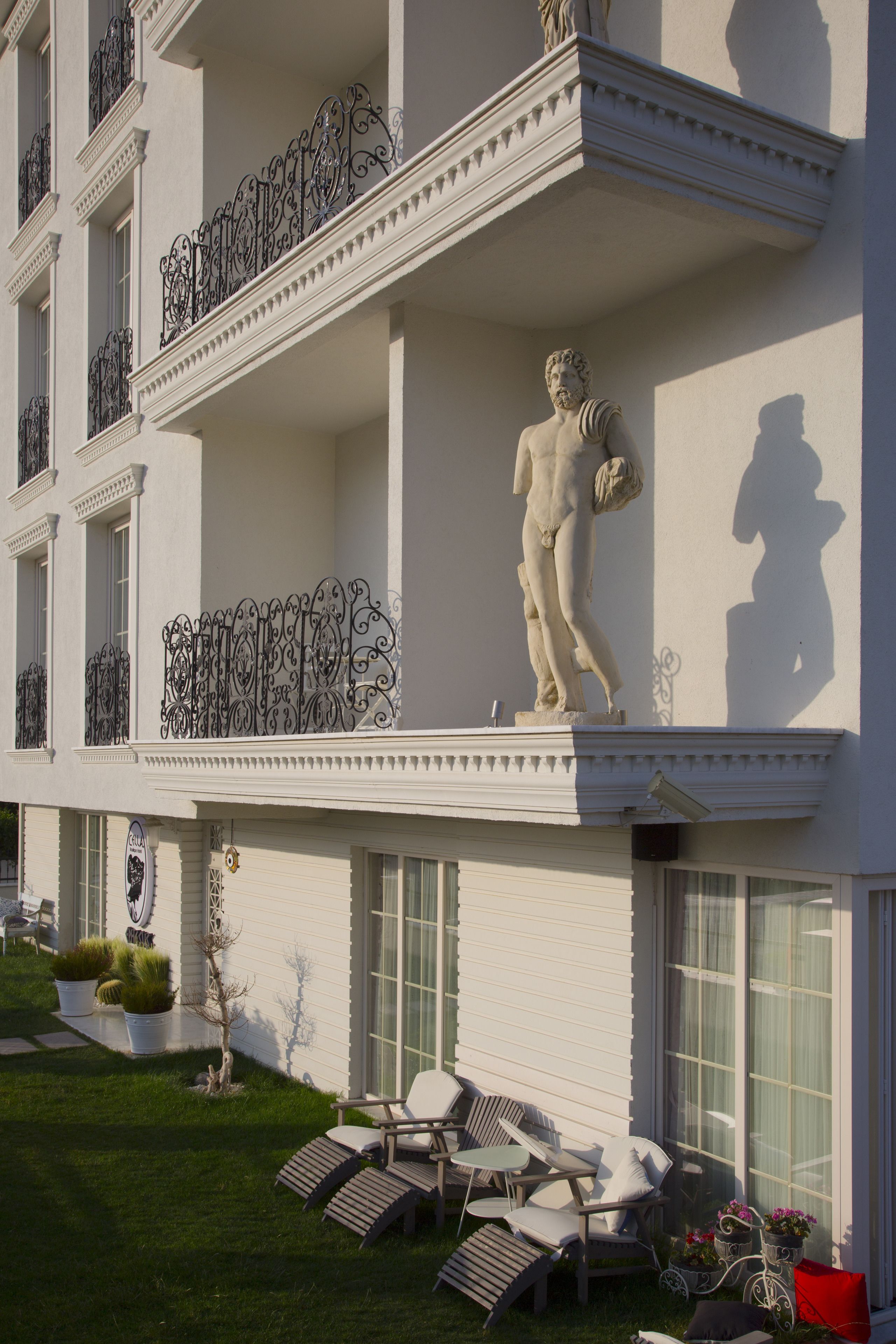 Façade de l’hébergement