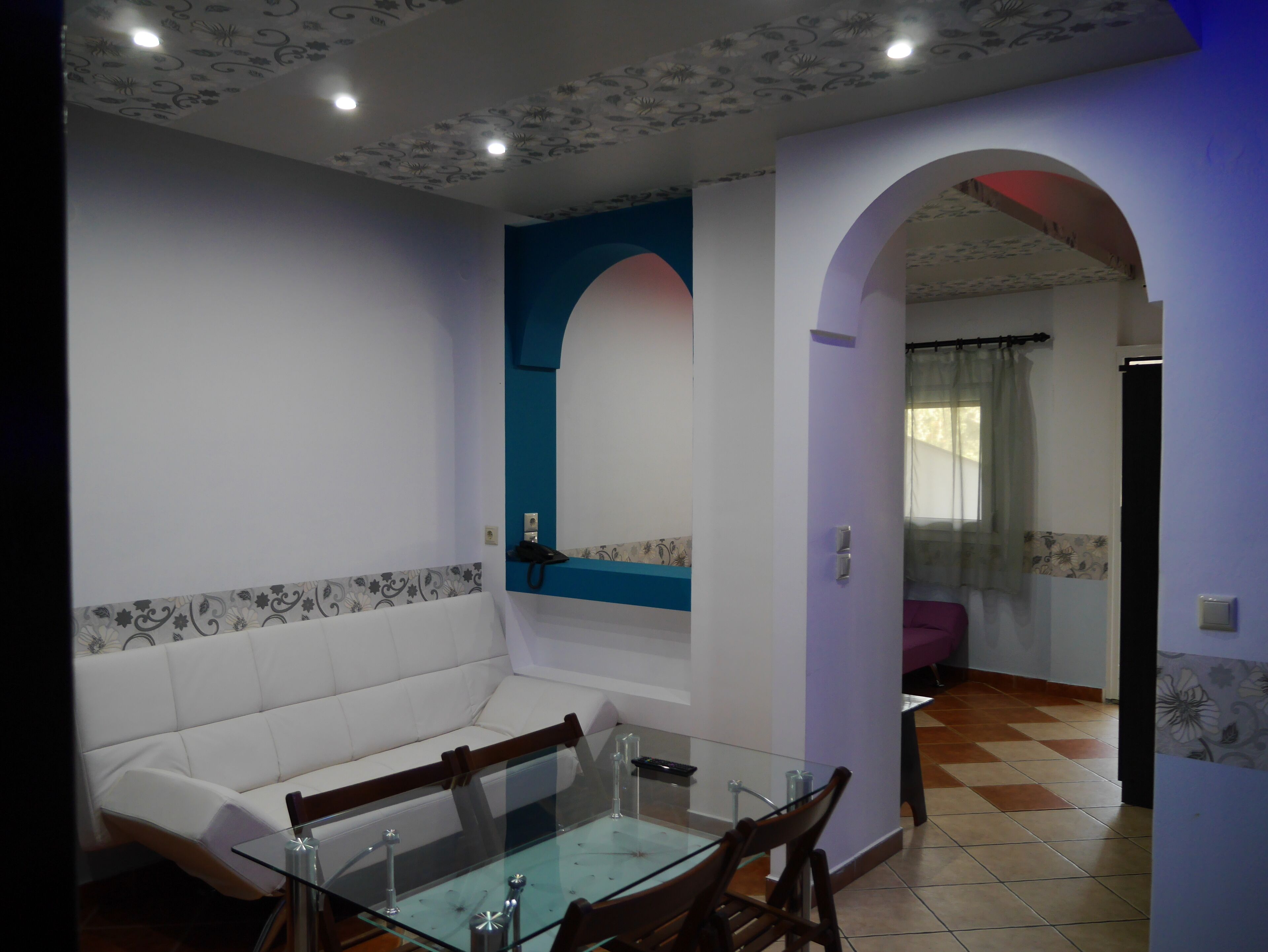 Apartment, 1 Bedroom with Garden View | Living area