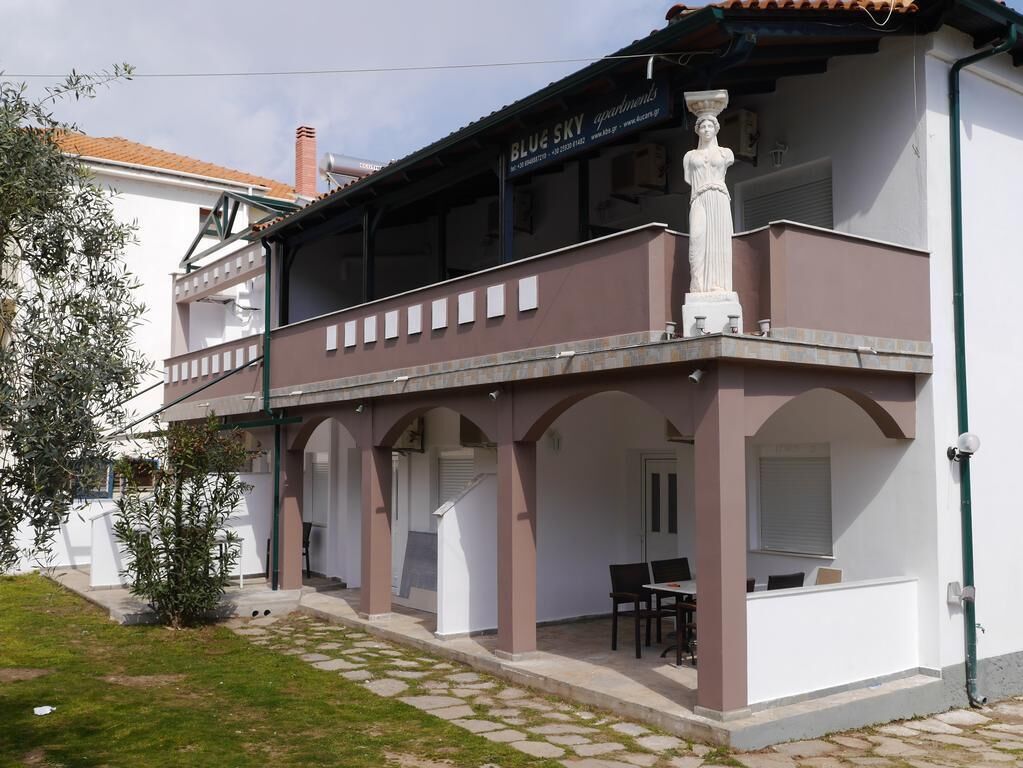 Fassade der Unterkunft