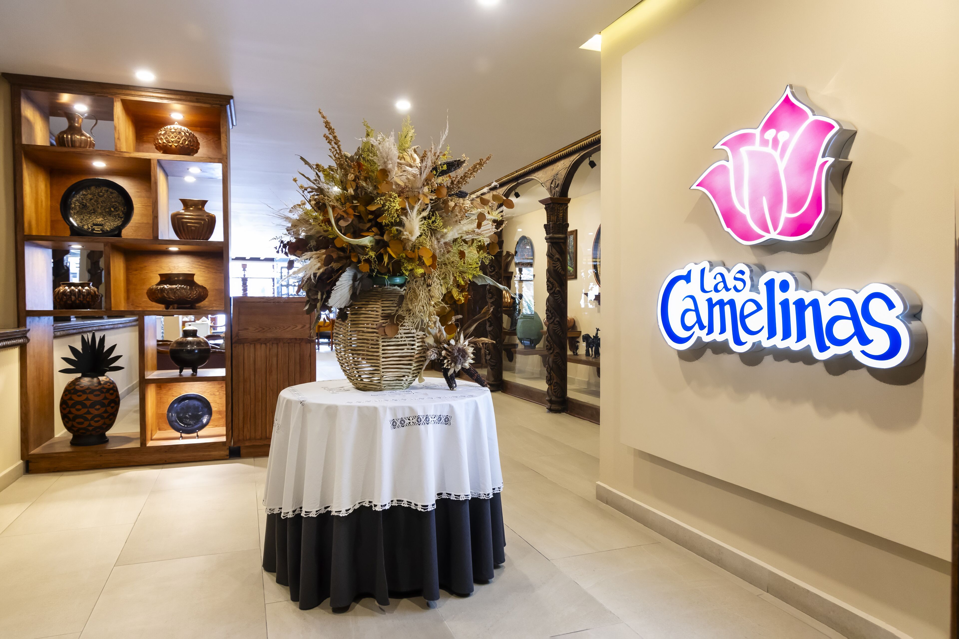 lunch, dinner served; local and international cuisine, garden views