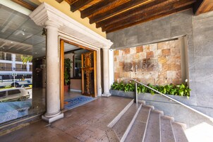 Entrada de la propiedad