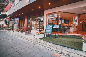 Front of property - evening/night