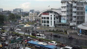 Front of property – evening/night