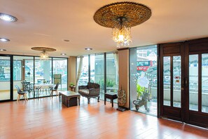 Sitzecke in der Lobby