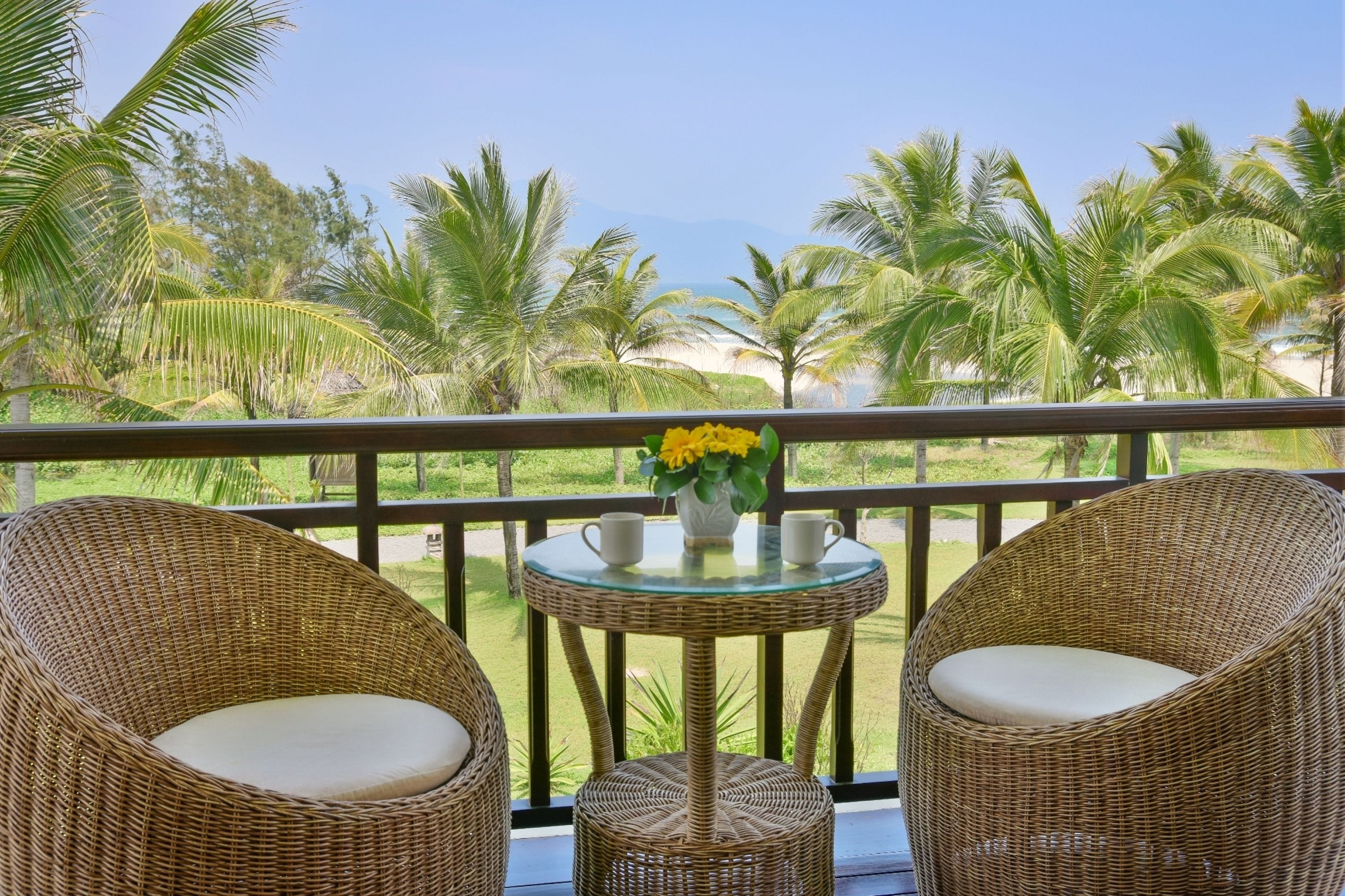 Vila, 4 kamar tidur, kolam renang pribadi, menghadap pantai | Pemandangan dari kamar