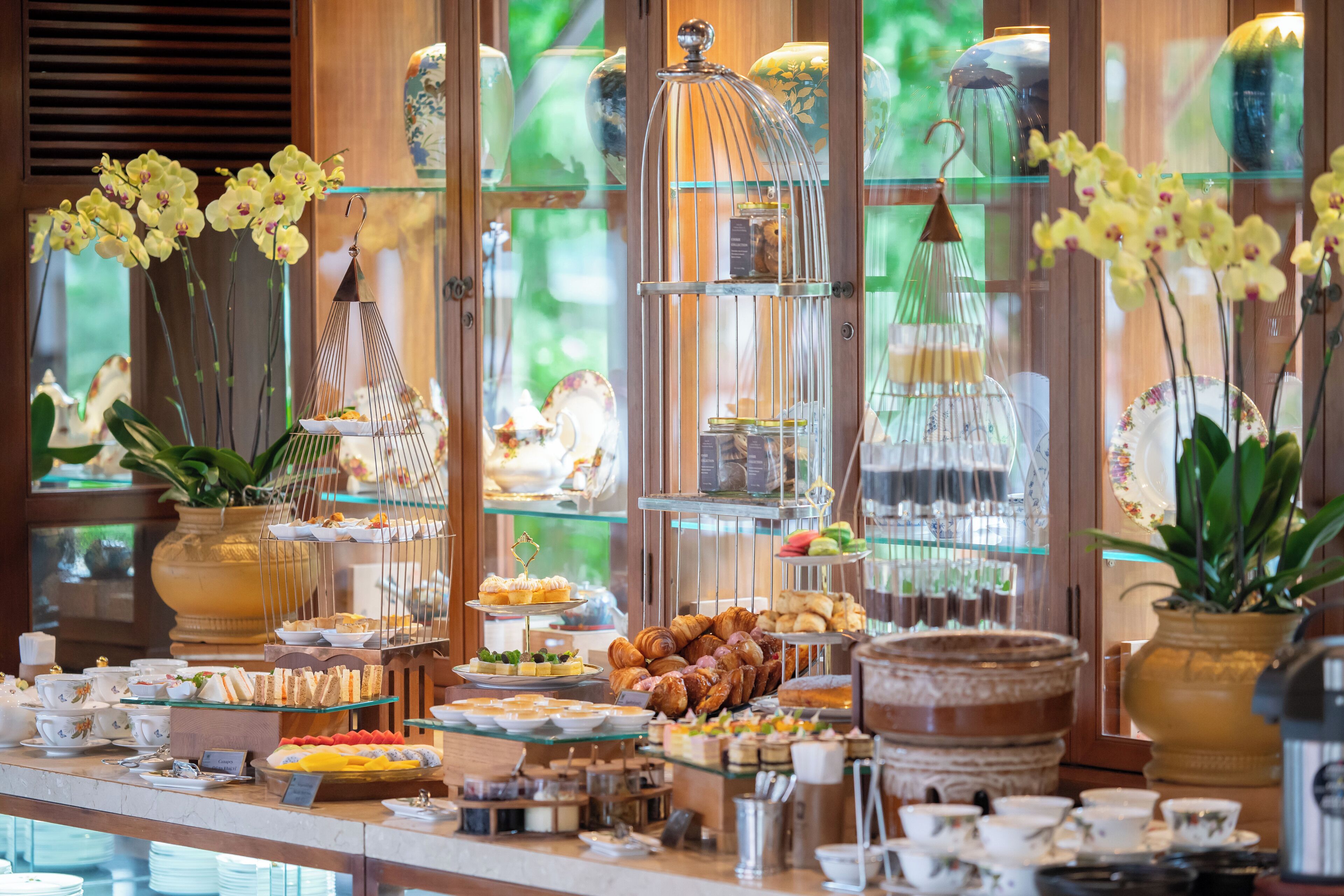 6 개의 레스토랑, 아침 식사, 점심 식사, 저녁 식사 제공(아시아 요리)