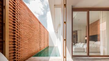 Suíte, 1 quarto, piscina particular (One Bedroom Pool Suite) | Vista do quarto