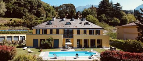 Uitzicht vanuit accommodatie