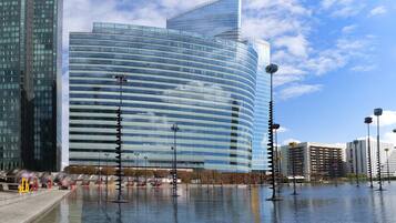 Façana frontal de l'allotjament