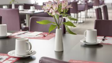 Daily buffet breakfast (EUR 22 per person)