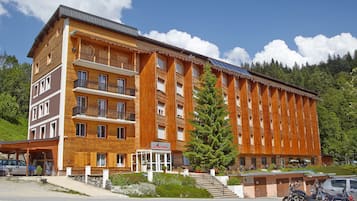 Façade de l’hébergement
