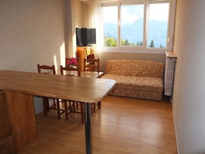 Two Bedroom Apartment, South View  | Living room | Flat-screen TV