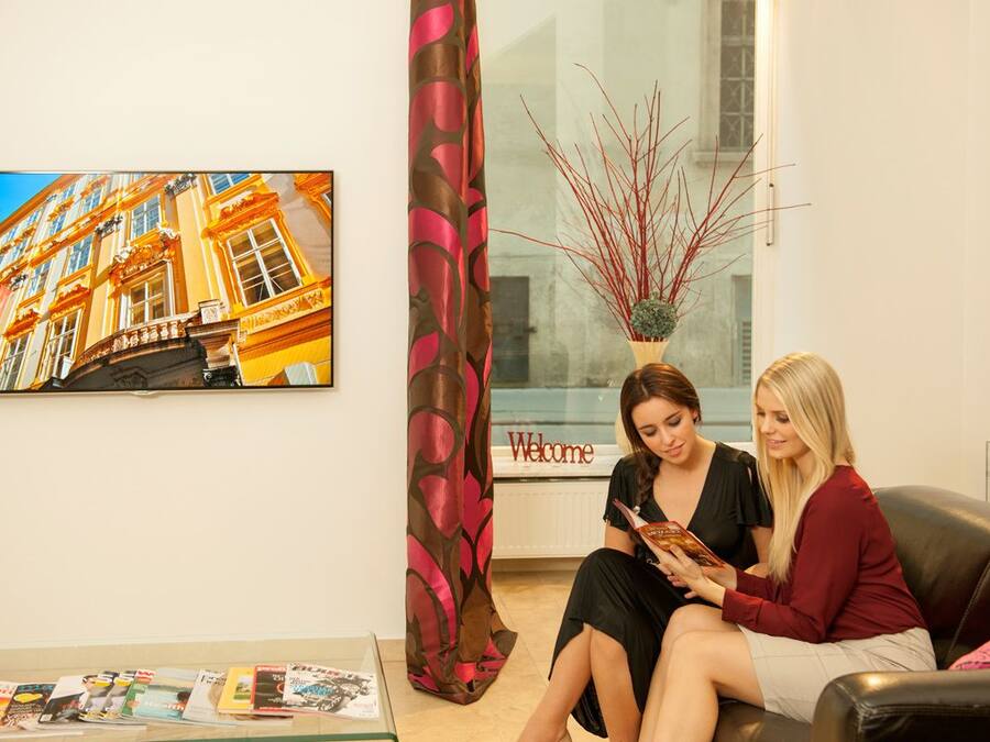 Lobby sitting area