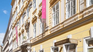 Fassade der Unterkunft