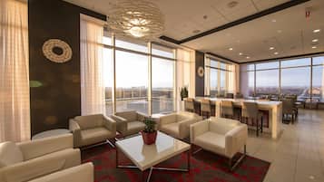 Sala de estar en el lobby